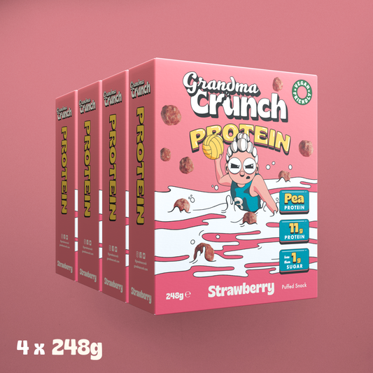 Strawberry Protein 4 Pack (Short Best Before Date: April)