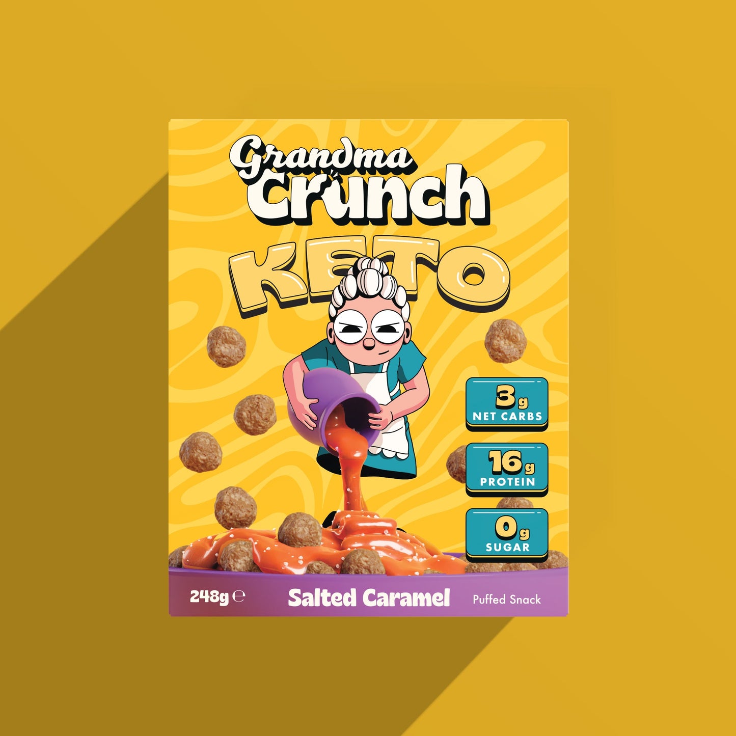 Salted Caramel Keto Cereal (4 Pack) *NEW*